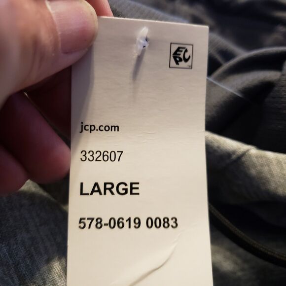 Xersion NWT Men's Gray  Quick Dry Fleece 1/4 Zip Hoodie Sz L - Picture 5 of 5